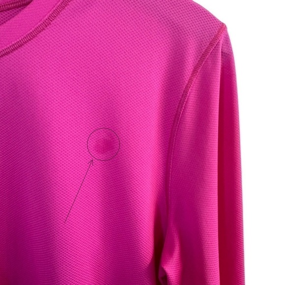 Lululemon Women's Sonic Pink High Neck Running & Training Long Sleeve Shirt | 8 - Picture 7 of 12